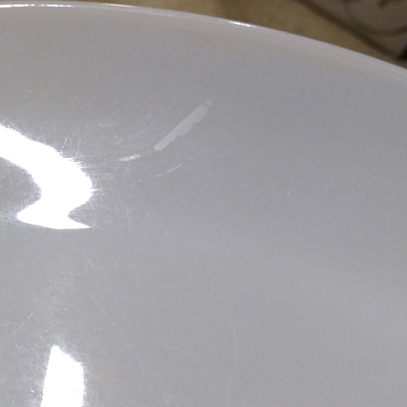 Vintage Fire King Wheat Milk Glass‎ Platter 11.78" - Picture 9 of 9